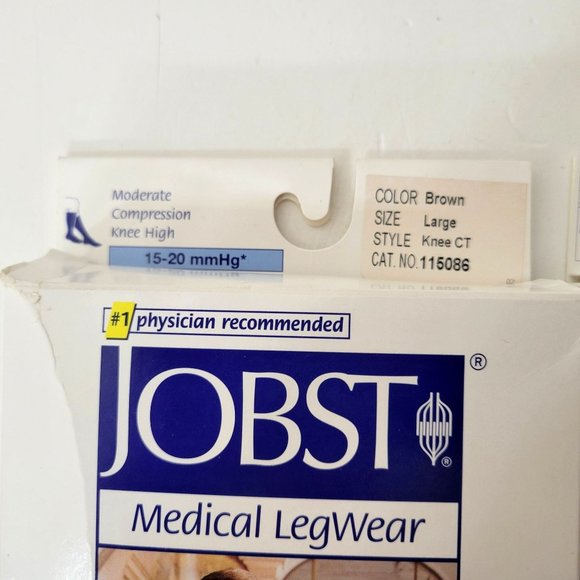 Jobst Medical LegWear for Men NIB Two Pair Navy and Brown - Picture 4 of 4